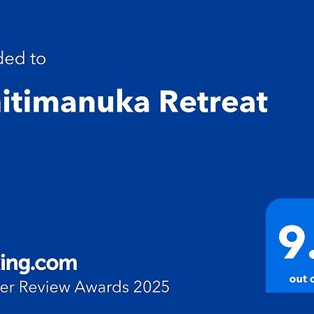 Whitimanuka Retreat Villa Martinborough Dış mekan fotoğraf